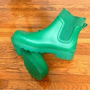 ASOS Men’s Kelly Green waterproof Rubber Rain Boots, Size: US 11 (EUR 44.5)